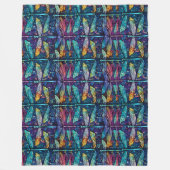 Couverture Polaire Conception de libellule en verre tendu (Devant)