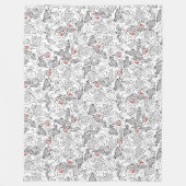 Couverture Polaire Conception de ligne simple (Devant)