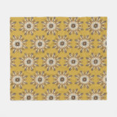 Couverture Polaire Conception de Mandala Culturel (Devant (Horizontal))