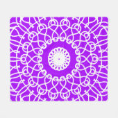 Couverture Polaire Conception de Motif géométrique Abstrait (Devant (Horizontal))