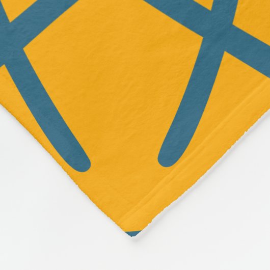 Couverture Polaire Conception de Motif géométrique Abstrait (Coin)