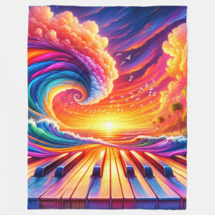 Couverture Polaire Conception de piano