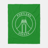 Couverture Polaire Conception de Portland Orégon (Devant)