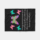 COUVERTURE POLAIRE CONCEPTION DE PRIÈRE JOLIE DE BEAUCOUP DE SÉRÉNITÉ (Devant (Horizontal))