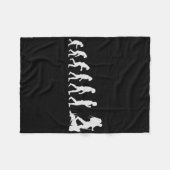 Couverture Polaire Conception de randonnée cool pour hommes femmes am (Devant (Horizontal))