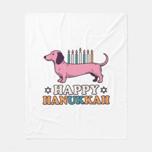 Couverture Polaire Conception de T-shirt pour chien avec Menorah de D