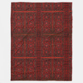 Couverture Polaire Conception de tapis oriental antique (Devant)