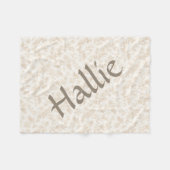 Couverture Polaire Conception de tapis pour animaux de compagnie à mo (Devant (Horizontal))