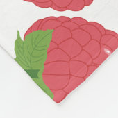 Couverture Polaire Conception des fruits de framboise (Coin)