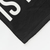 Couverture Polaire Conception d'humour pour amateur de snowboard Snow (Coin)