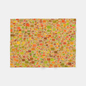 Couverture Polaire Conception d'illustration carrelée par écho (Devant (Horizontal))