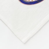 Couverture Polaire Conception d'impression de bicyclette (Coin)