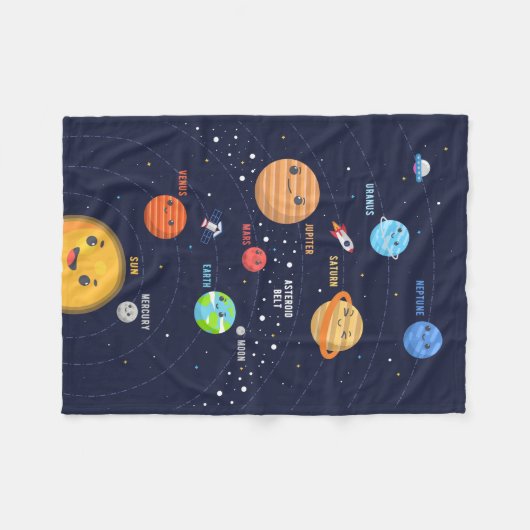 Couverture Polaire Conception du système solaire (Devant (Horizontal))