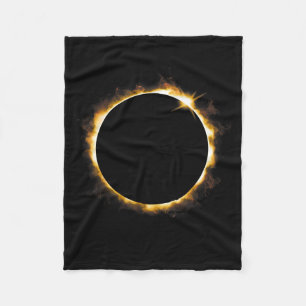 Couverture Polaire Conception Éclipse Solaire 21 août 2017