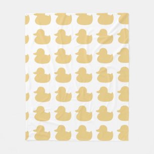 Couverture Polaire Conception en caoutchouc jaune canard