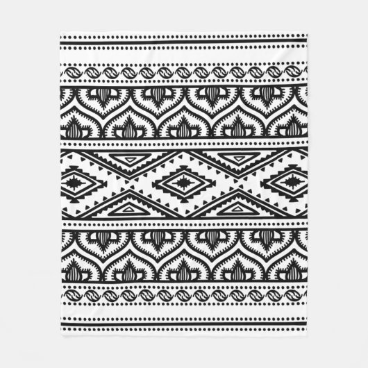 Couverture Polaire Conception ethnique de motif (Devant)