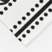 Couverture Polaire Conception ethnique de motif (Coin)