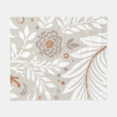 Couverture Polaire Conception Florale 25 (Devant (Horizontal))