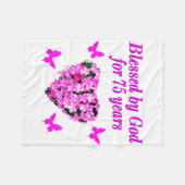 COUVERTURE POLAIRE CONCEPTION FLORALE DE 75E ANNIVERSAIRE (Devant (Horizontal))