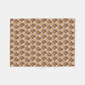 COUVERTURE POLAIRE CONCEPTION GÉOMÉTRIQUE. (Devant (Horizontal))