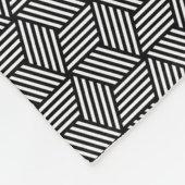 Couverture Polaire Conception géométrique d'art de motif (Coin)