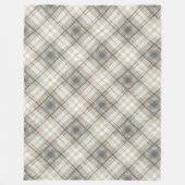 Couverture Polaire Conception géométrique moderne, neutre et douce, t (Devant)