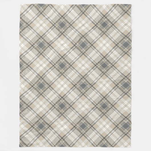 Couverture Polaire Conception géométrique moderne, neutre et douce, t (Devant)