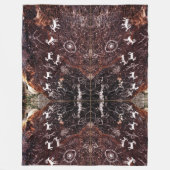 COUVERTURE POLAIRE CONCEPTION INDIENNE INDIGÈNE DU SUD-OUEST DE (Devant)