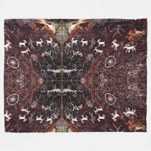 COUVERTURE POLAIRE CONCEPTION INDIENNE INDIGÈNE DU SUD-OUEST DE (Devant (Horizontal))