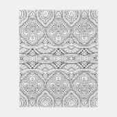 Couverture Polaire Conception inspirée Artsy (Devant)