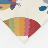 Couverture Polaire Conception inspirée d'Otomi (Coin)