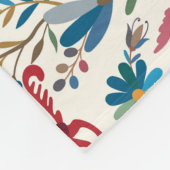 Couverture Polaire Conception inspirée d'Otomi (Coin)