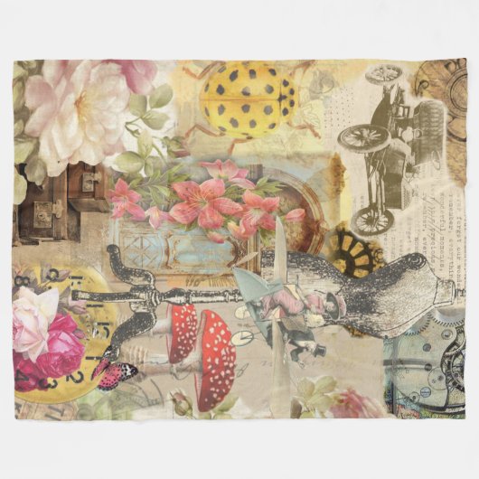 Couverture Polaire Conception lunatique couvrante (Devant (Horizontal))