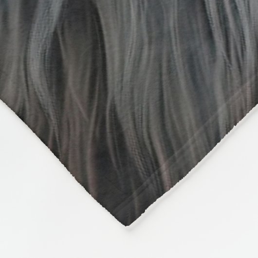 Couverture Polaire Conception majestueuse de portraits de chats long- (Coin)