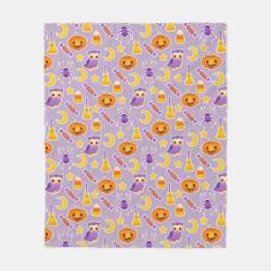 Couverture Polaire Conception modelée par pourpre de fête de