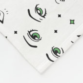 COUVERTURE POLAIRE CONCEPTION MOTIF ANIME EYE (Coin)