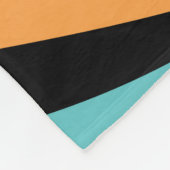 Couverture Polaire Conception Motif sans faille Abstraite Waves (Coin)