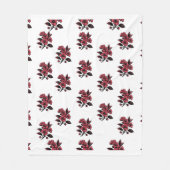 Couverture Polaire Conception Motif transparente (Devant)