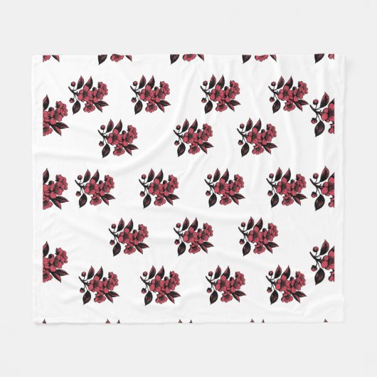 Couverture Polaire Conception Motif transparente (Devant (Horizontal))