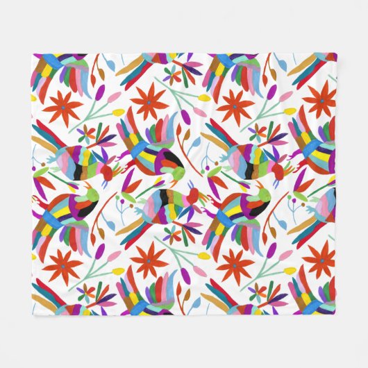 Couverture Polaire Conception Otomi moderne III (Devant (Horizontal))