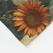 Couverture Polaire Conception personnalisée de la chute du Citrouille (Coin)