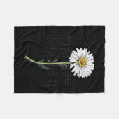 Couverture Polaire Conception politique de protestation florale pour (Devant (Horizontal))