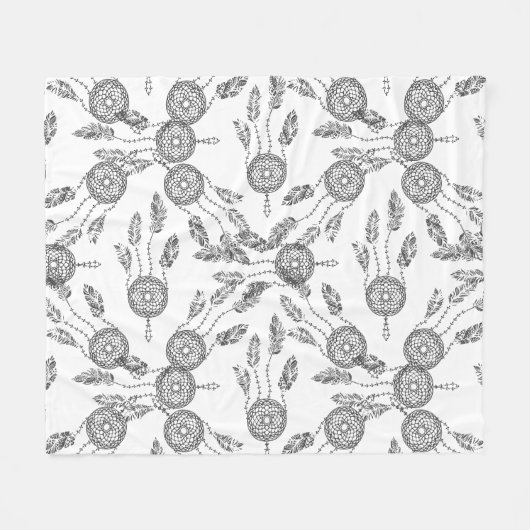 Couverture Polaire Conception rêveuse de receveur (Devant (Horizontal))