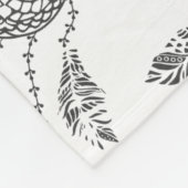 Couverture Polaire Conception rêveuse de receveur (Coin)