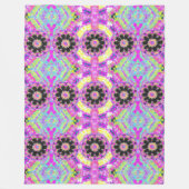 Couverture Polaire Conception rose triple (Devant)