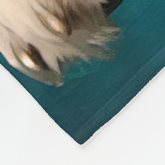 Couverture Polaire Conception sous-marine de la nage de chien excitée (Coin)