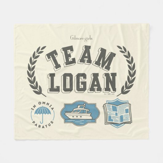 Couverture Polaire Conception Team Logan Gilmore Girls (Devant (Horizontal))