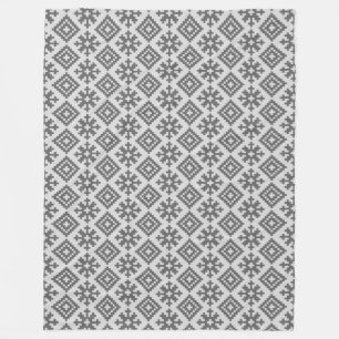 Couverture Polaire Conception traditionnelle letton de motif