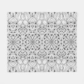 Couverture Polaire Conception tribale (Devant (Horizontal))