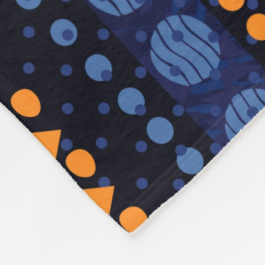 Couverture Polaire Conception Tribale : Motif multifonctionnel sans f (Coin)